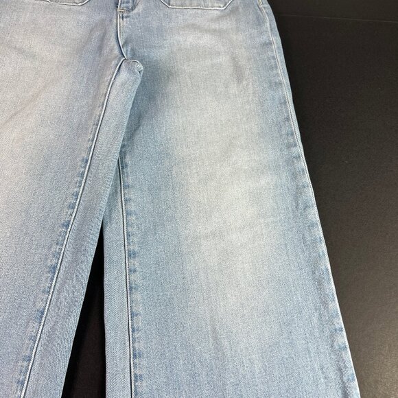 Rolla's Jeans Women's 25x27* High Rise Wide Leg Light Blue Cotton Denim Tag 27 - Picture 3 of 16